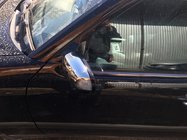 Mercedes E-class W210 1995-2002 Mirror Covers (2 pcs, Stainless Steel) photo 4