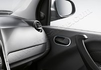 Mercedes Citan 2013-2021 Interior door handle trim (2 pcs, stainless steel) photo 2