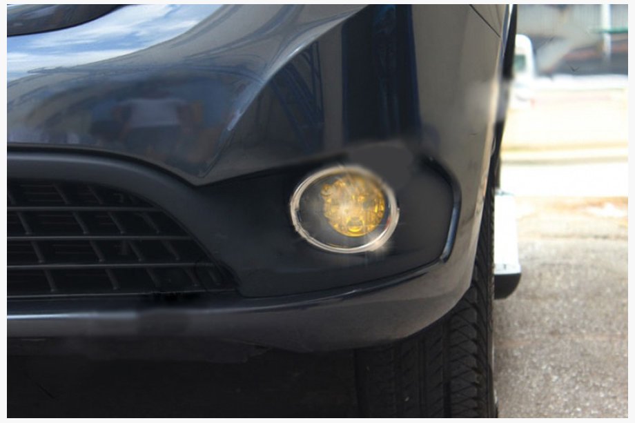 Mercedes Citan 2013-2021 Chrome Fog Light Trims (2 pcs, Stainless Steel) Image