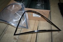 Mercedes S-class W220 1998-2005 Chrome Tail Light Covers (2 pcs, plastic) photo 1