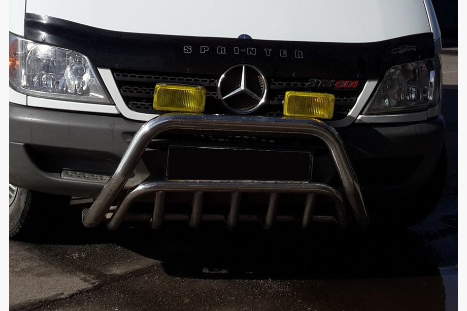 Mercedes Sprinter W901/902/903/904/905 1995–2006 Front Bar WT002 (Stainless Steel) Image