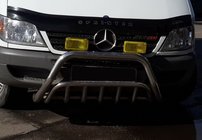 Mercedes Sprinter W901/902/903/904/905 1995–2006 Front Bar WT002 (Stainless Steel) photo 1