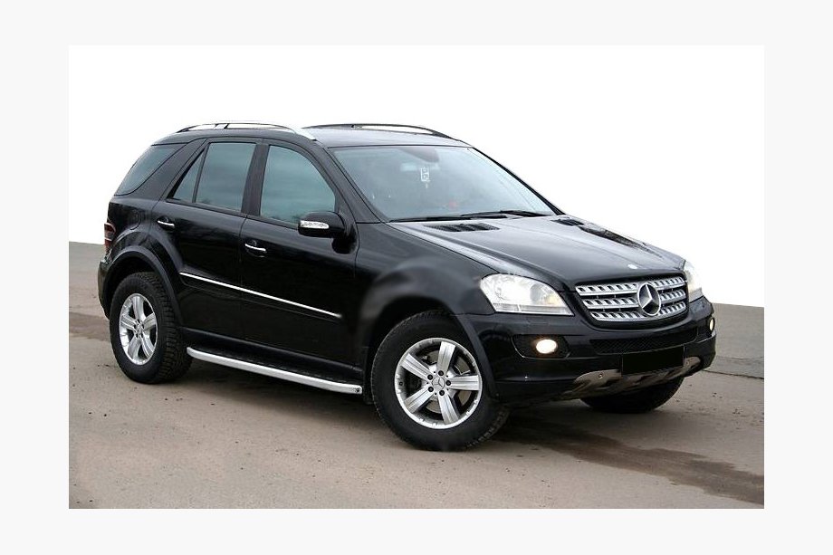 Mercedes ML W164 2005-2011 Side Steps Fullmond (2 pcs, Aluminum) Photo 3
