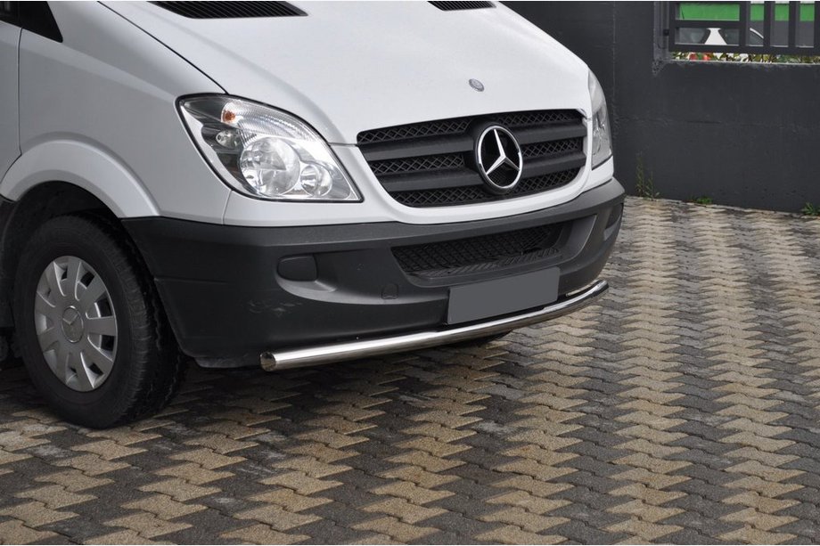Mercedes Sprinter W906 2006–2018 Front lower bar ST008 (stainless steel) Image