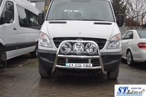 Mercedes Sprinter W906 2006–2018 High Bull Bar WT018 (Stainless Steel) photo 4