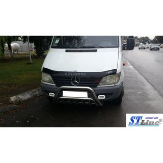 Front Bar WT002 (Stainless Steel) Mercedes Sprinter W901/902/903/904/905 1995–2006 photo 2