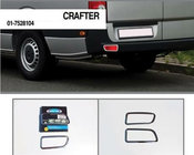 Volkswagen Crafter 2006-2016 Reflector Covers (2 pcs, Stainless Steel) photo 4