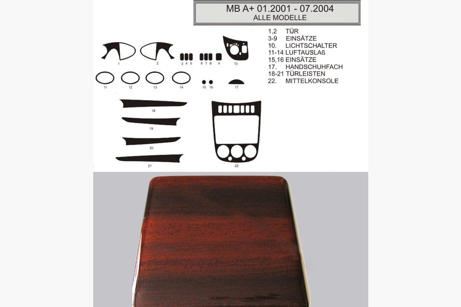 Mercedes A-class W168 1997-2004 Sale! Dashboard Trim (1997-2001) Image