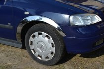 Opel Astra G classic 1998-2012 Fender flares (4 pcs, stainless steel) photo 1