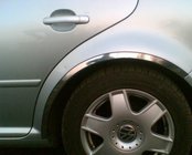 Renault Sandero 2013-2022 Stainless Steel Fender Trim (4 pcs) 2013-2016 photo 1