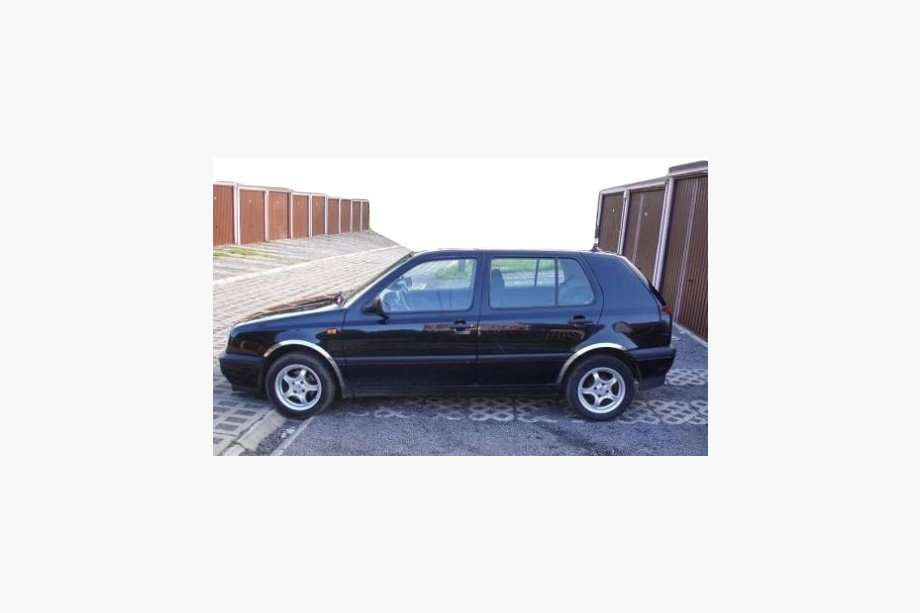 Volkswagen Golf 3 1991-2001 Fender flares (4 pcs, stainless steel) Image