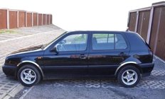 Volkswagen Golf 3 1991-2001 Fender flares (4 pcs, stainless steel) photo 1