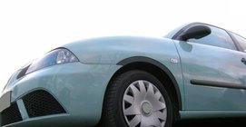 Seat Ibiza 2002-2009 Fender trims (4 pcs, black) photo 1