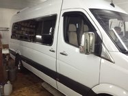Mercedes Sprinter W906 2006–2018 Chrome Mirror Covers (2 pcs) Carmos, Turkish Steel photo 14