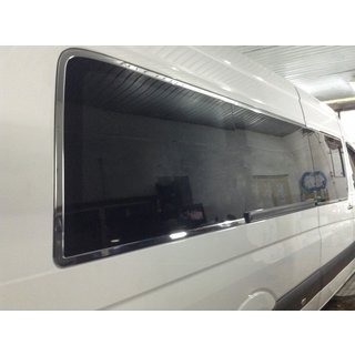 Full Window Trim Long / ExtraLong (Stainless Steel) Mercedes Sprinter W906 2006–2018 photo 1