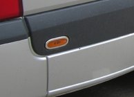 Volkswagen Crafter 2006-2016 Chrome Trim for Marker Lights (6 pcs, Stainless Steel) Carmos - Turkish Stainless Steel photo 2