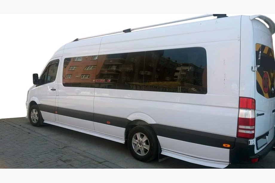 Mercedes Sprinter W906 2006–2018 Sport Side Skirts (primed for painting) Image