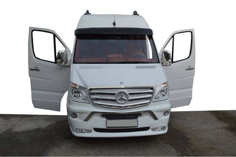 Mercedes Sprinter W906 2006–2018 Front bumper lip ERA (2013↗) Photo 1