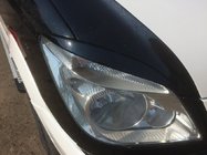 Mercedes Sprinter W906 2006–2018 Headlight Eyelids Straight (black, ABS, 2006-2013) Black Matte photo 2