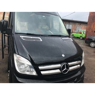 Chrome Grille Covers (2006-2013, Stainless Steel)