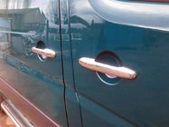 Volkswagen Crafter 2006-2016 Chrome Door Handle Covers (4 pcs, Stainless Steel) Carmos - Turkish Stainless Steel photo 2