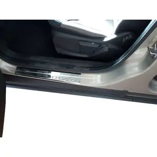 Door Sill Protectors OmsaLine (4 pcs, Stainless Steel) photo 1