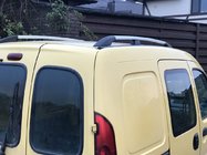 Renault Kangoo 1998-2008 Chrome Roof Rails Standard base, plastic feet photo 1
