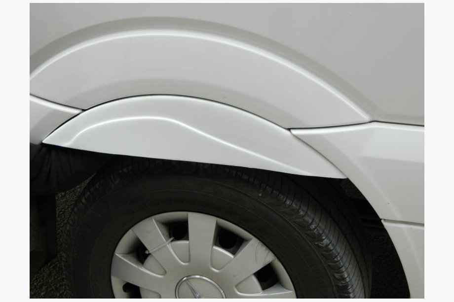 Mercedes Sprinter W906 2006–2018 Rear fender flares (paintable) Image