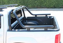 Isuzu D-Max 2011-2019 Body roll bar (black) 76mm photo 1