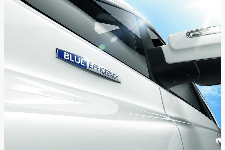 Mercedes A-сlass W176 2012-2018 Badge Blue Efficiency Image
