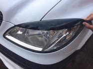 Mercedes Viano 2004-2014 Headlight eyebrows straight (black) photo 1