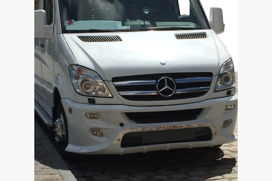Mercedes Sprinter W906 2006–2018 Front bumper lip Sport 2 (2006-2013) Photo 2