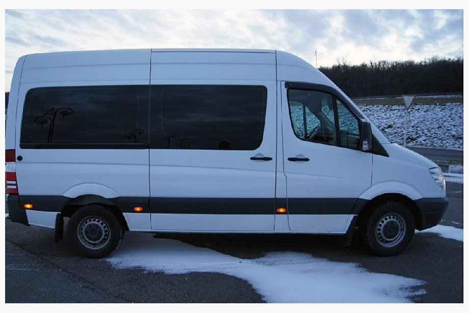Mercedes Sprinter W906 2006–2018 Stick-on Window Deflectors (2 pcs, DDU-CBR) Image