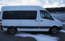 Mercedes Sprinter W906 2006–2018 Stick-on Window Deflectors (2 pcs, DDU-CBR) photo 1
