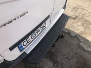 Mercedes Sprinter W906 2006–2018 Rear Bumper Protector MATTE (Omsa, Stainless Steel) photo 4