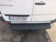 Mercedes Sprinter W906 2006–2018 Rear Bumper Protector MATTE (Omsa, Stainless Steel) photo 3