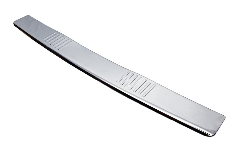 Volkswagen T4 Caravelle/Multivan 1990–2003 Rear bumper protector (Carmos, stainless steel) Image
