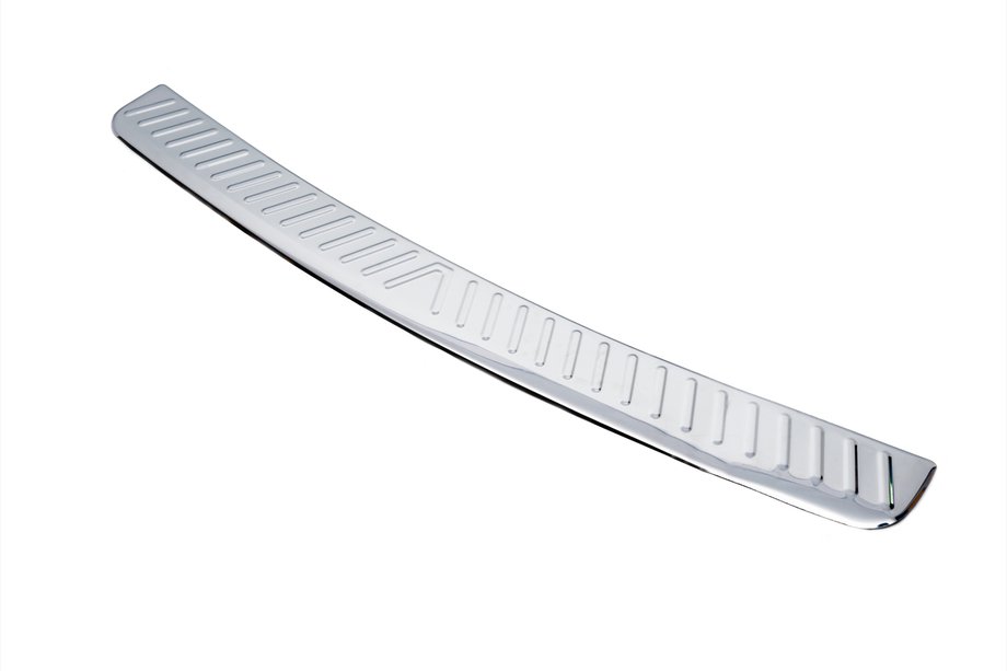 Volkswagen Passat B5 1997-2005 Rear bumper protector SW (Carmos, steel) 2000-2005 Image