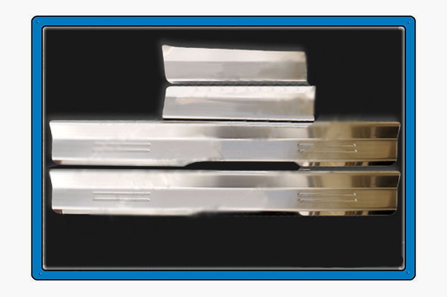 BMW 3 Series E46 1998-2006 Door Sill Protectors (4 pcs, OmsaLine) Image
