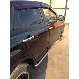 Chrome Door Handle Covers (4 pcs, Stainless Steel) Nissan Qashqai 2010-2014 photo 3
