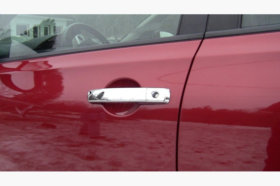 Nissan Navara 2006-2015 Chrome Door Handle Covers (4 pcs, Stainless Steel) Image