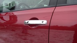 Nissan Navara 2006-2015 Chrome Door Handle Covers (4 pcs, Stainless Steel) photo 1