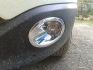 Nissan Qashqai 2007-2010 Chrome Fog Light Covers with Recess (2 pcs, plastic) photo 7
