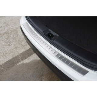 Rear Bumper Protector OmsaLine (2014-2017, Stainless Steel) Nissan Qashqai 2014-2021 photo 1