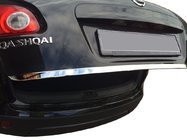Nissan Qashqai 2007-2010 Trunk sill protector stainless steel Carmos - Turkish Stainless Steel photo 1