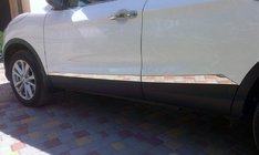 Nissan Qashqai 2014-2021 Door Mouldings OmsaLine (4 pcs, Stainless Steel) photo 1