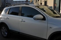 Nissan Qashqai 2010-2014 Exterior door trim (4 pcs, stainless steel) Standard Base, OmsaLine - Italian Stainless Steel photo 2