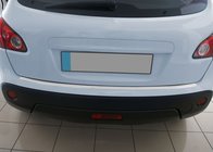 Nissan Qashqai 2007-2010 Rear Bumper Protector OmsaLine (Stainless Steel) Gloss, Standard Base photo 1
