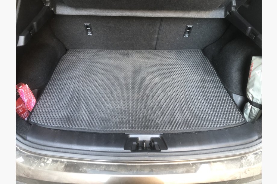 Nissan Qashqai 2014-2021 Trunk Mat (EVA, Black) Image