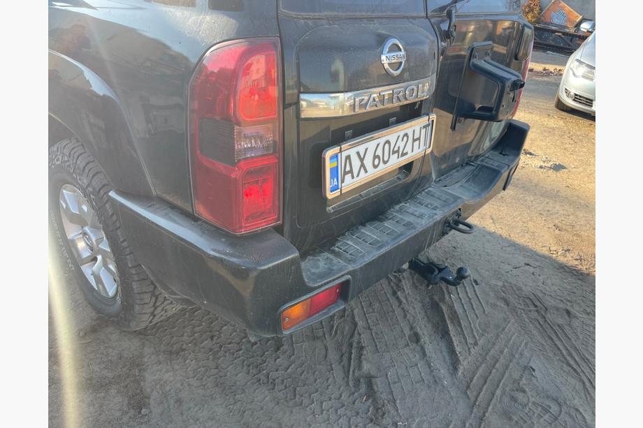 Nissan Patrol Y61 1997-2011 Rear bumper assembly used (2004-2008) Image